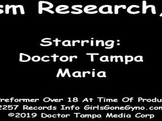 Maria Signs Up For Orgasm Research At surgeon Tampa's Clinic